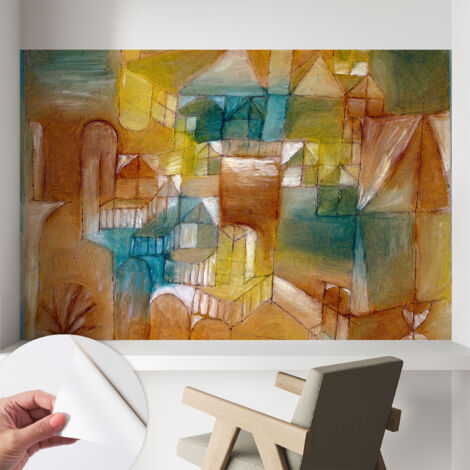 Carta da parati autoadesiva - impermeabile - murale da parete - decorazione murale - Strutture geometriche 104x70 cm