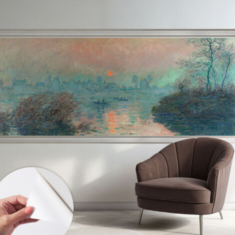 Carta da parati autoadesiva moderna - fotomurale - lavabile - ufficio - design moderno - Tramonto suggestivo 250x104 cm