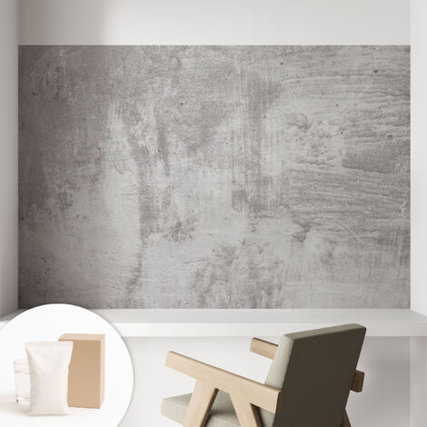 Carta Da Parati con design moderno - con motivi moderni - Fotomurali in TNT Soggiorno Camera De Letto Sala Ufficio Calcestruzzo grezzo 104x70 cm
