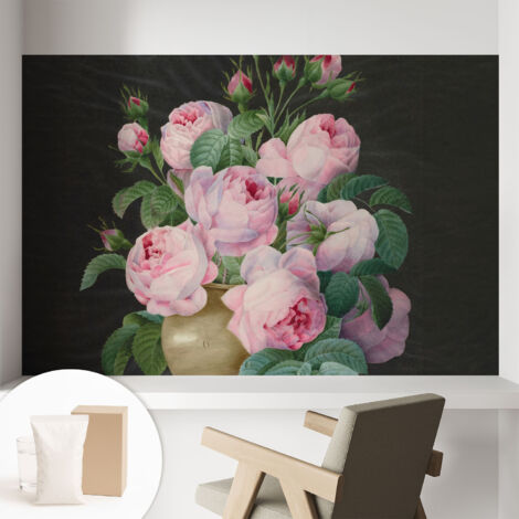 Carta Da Parati con design moderno - con motivi moderni - Fotomurali in TNT Soggiorno Camera De Letto Sala Ufficio Eleganza floreale 104x70 cm