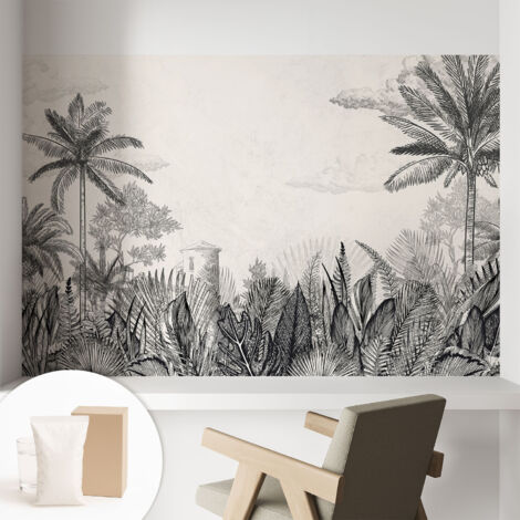 Carta Da Parati con design moderno - con motivi moderni - Fotomurali in TNT Soggiorno Camera De Letto Sala Ufficio paesaggi tropicali 104x70 cm
