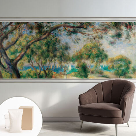 Carta Da Parati con design moderno - con motivi moderni - Fotomurali in TNT Soggiorno Camera De Letto Sala Ufficio Paesaggio costiero 250x104 cm