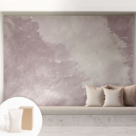 Carta Da Parati Con Design Moderno - Per Rinnovamento Rapido - Non-Woven - Per Interni Moderni Astrazione viola 208x146 cm