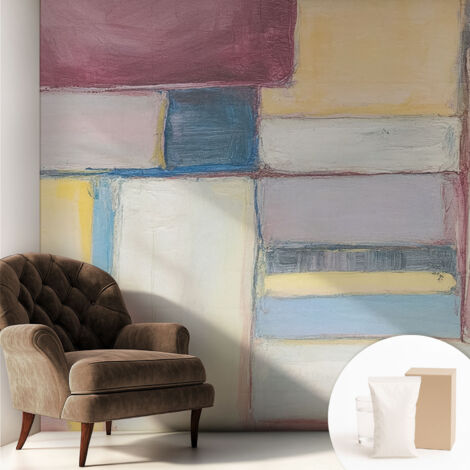 Carta Da Parati Con Design Moderno - Per Rinnovamento Rapido - Non-Woven - Per Interni Moderni Forme geometriche 250x250 cm