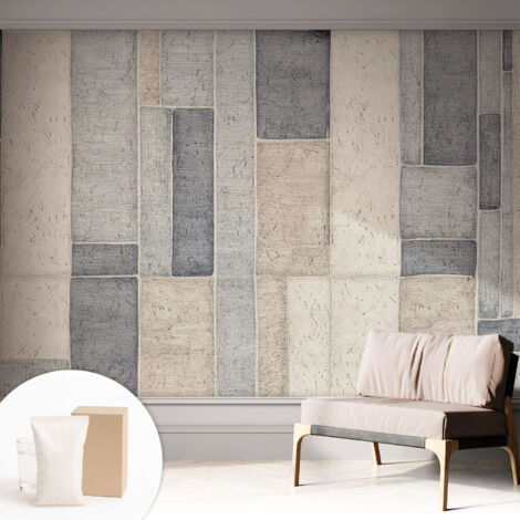 Carta Da Parati Con Design Moderno - Per Rinnovamento Rapido - Non-Woven - Per Interni Moderni Mosaico geometrico 312x219 cm