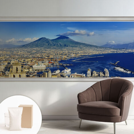 Carta Da Parati Con Design Moderno - Per Rinnovamento Rapido - Non-Woven - Per Interni Moderni Panorama costiero 250x104 cm