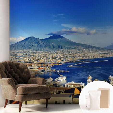 Carta Da Parati Con Design Moderno - Per Rinnovamento Rapido - Non-Woven - Per Interni Moderni Panorama costiero 250x250 cm