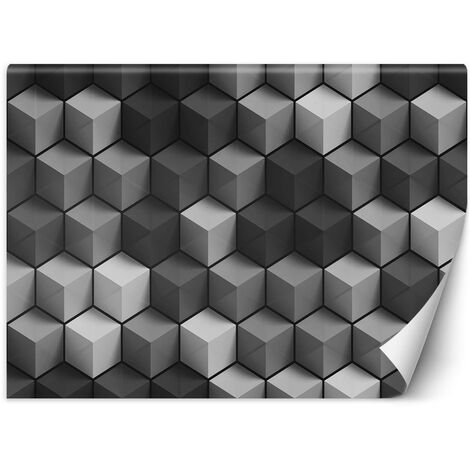 Carta Da Parati, Cubi astratti 3D - 150x105