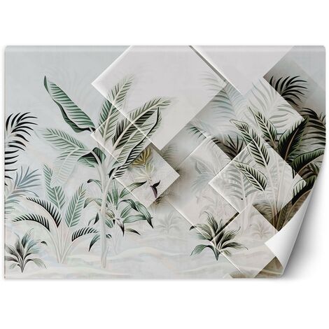 Carta Da Parati, Foglie 3D - 254x184