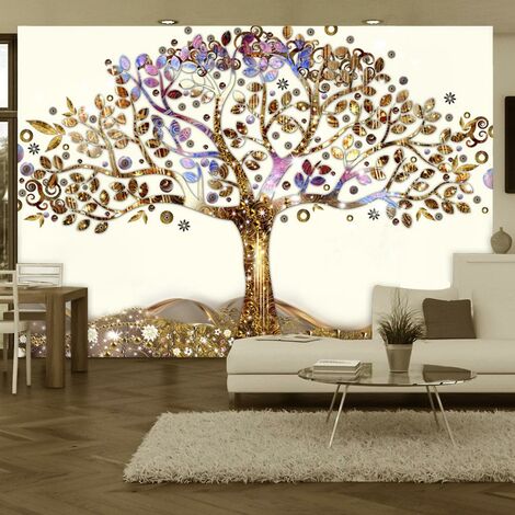 Fotomurale - Albero D'Oro Carta Da Parato Erroi