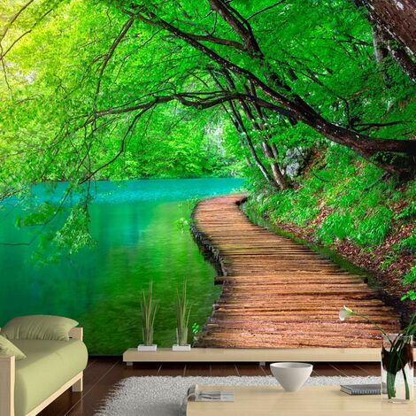 Carta Da Parati Fotomurale - Green Peace 400x280cm Erroi