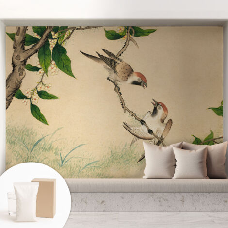 Carta Da Parati - Fotomurale In Vlies - per Decorazione pareti - Per La Cucina Camera Da Letto Per La Soggiorno Duo classico 208x146 cm