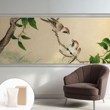 Carta Da Parati - Fotomurale In Vlies - per Decorazione pareti - Per La Cucina Camera Da Letto Per La Soggiorno Duo classico 250x104 cm
