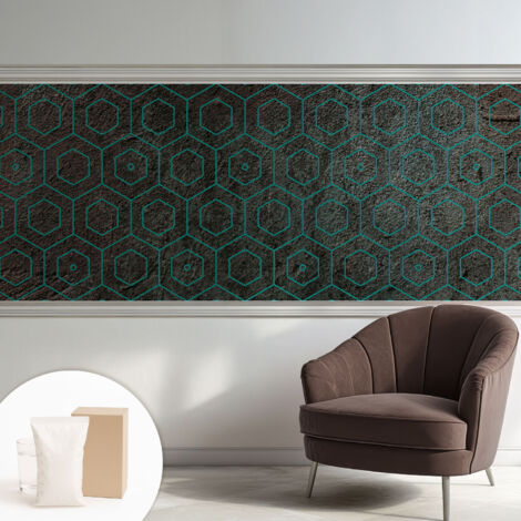 Carta Da Parati - Fotomurale In Vlies - per Decorazione pareti - Per La Cucina Camera Da Letto Per La Soggiorno Modello geometrico 250x104 cm