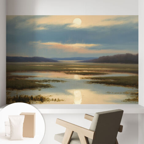 Carta Da Parati - Fotomurale In Vlies - per Decorazione pareti - Per La Cucina Camera Da Letto Per La Soggiorno Paesaggio atmosferico 104x70 cm