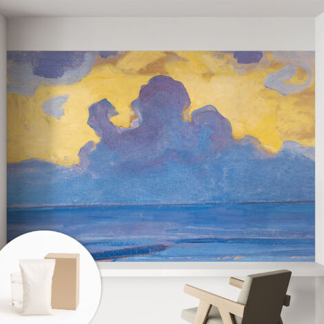 Carta Da Parati - Fotomurale In Vlies - per Decorazione pareti - Per La Cucina Camera Da Letto Per La Soggiorno Paesaggio nuvoloso 152x104 cm