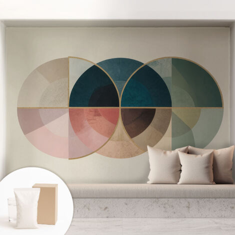 Carta Da Parati - Fotomurale In Vlies - per Decorazione pareti - Per La Cucina Camera Da Letto Per La Soggiorno Stile geometrico 208x146 cm