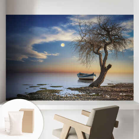 Carta Da Parati - Fotomurale In Vlies - per Decorazione pareti - Per La Cucina Camera Da Letto Per La Soggiorno Un paesaggio tranquillo 104x70 cm
