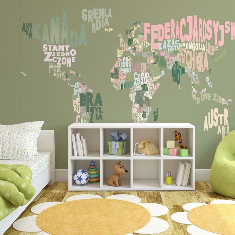 Carta da Parati Fotomurale - Polonia Continenti