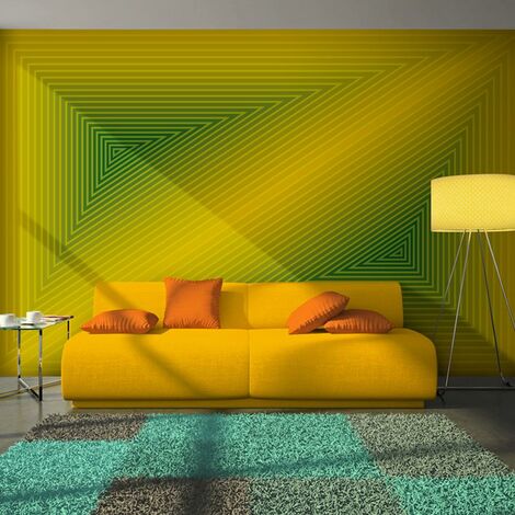 Carta Da Parati Fotomurale Triangolo 3d 350x270cm Erroi