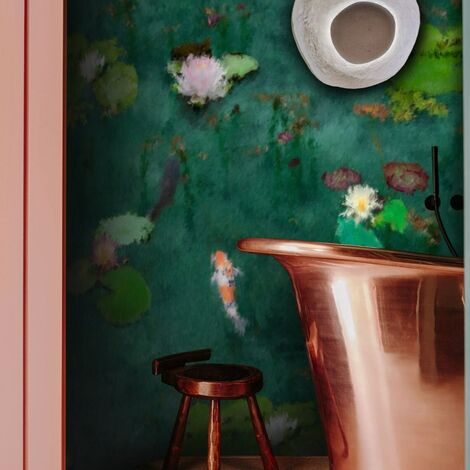 Carta da Parati Impressionista in Fogli di Carta, 250x200cm
