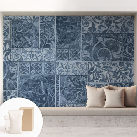 Carta Da Parati In Vlies Decorativa Per Pareti - Con Motivi Moderni - Con Colori Intensi - Per Ufficio Ornamenti per piante 208x146 cm