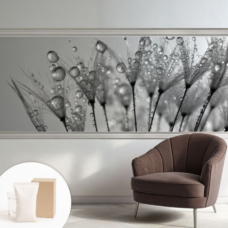 Carta Da Parati In Vlies - Fotomurale - Decorazione Paretie - Per Camera Da Letto - Per Soggiorno - Con Colla Gratuita Delizia bagnata 250x104 cm