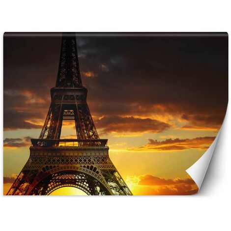 Carta Da Parati, La Torre Eiffel al tramonto - 150x105