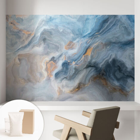 Carta Da Parati - Mural - Con Sala Da Pranzo - Camera Da Letto - Cameretta - Con Colla Gratuita Astrazioni colorate 104x70 cm