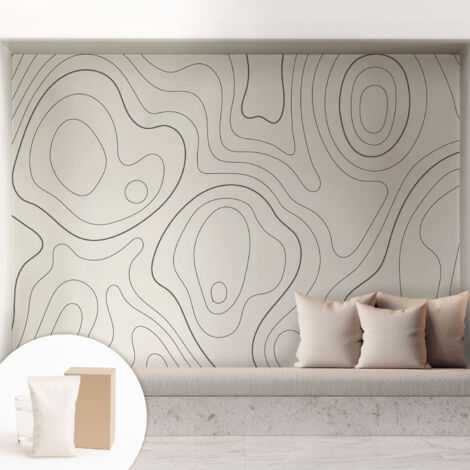 Carta Da Parati - Mural - Con Sala Da Pranzo - Camera Da Letto - Cameretta - Con Colla Gratuita Condotte fluidiche 208x146 cm