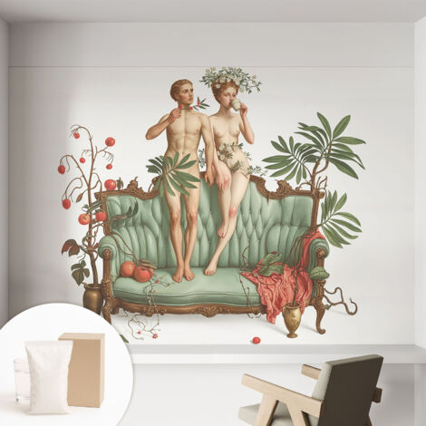 Carta Da Parati - Mural - Con Sala Da Pranzo - Camera Da Letto - Cameretta - Con Colla Gratuita Eleganza misteriosa 152x104 cm