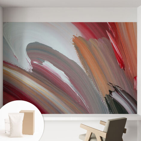 Carta Da Parati - Mural - Con Sala Da Pranzo - Camera Da Letto - Cameretta - Con Colla Gratuita espressione pittorica 152x104 cm