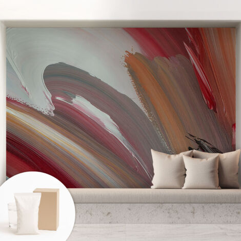Carta Da Parati - Mural - Con Sala Da Pranzo - Camera Da Letto - Cameretta - Con Colla Gratuita espressione pittorica 208x146 cm