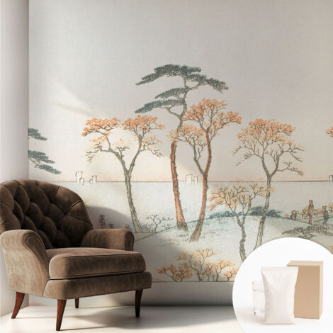 Carta Da Parati - Mural - Con Sala Da Pranzo - Camera Da Letto - Cameretta - Con Colla Gratuita Paesaggio tranquillo 250x250 cm