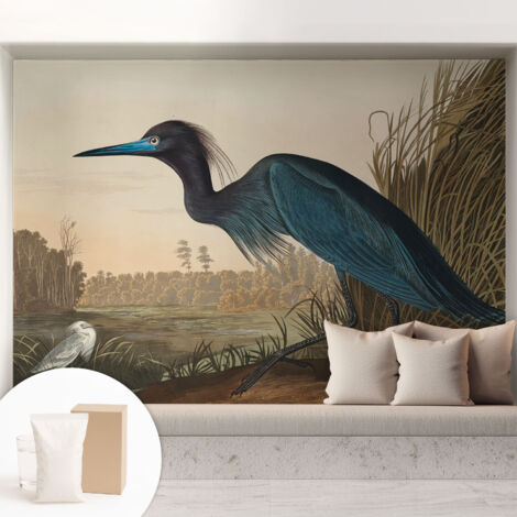 Carta Da Parati - Mural - Con Sala Da Pranzo - Camera Da Letto - Cameretta - Con Colla Gratuita Uccelli acquatici 208x146 cm