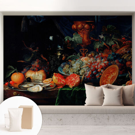 Carta Da Parati - Murale Alla Moda Decorazione - Camera Da Letto - Con Colla Gratuita Abbondanza di frutta 208x146 cm