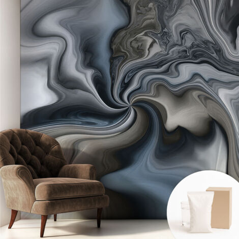 Carta Da Parati - Murale Alla Moda Decorazione - Camera Da Letto - Con Colla Gratuita Nuvole vorticose 250x250 cm