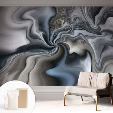 Carta Da Parati - Murale Alla Moda Decorazione - Camera Da Letto - Con Colla Gratuita Nuvole vorticose 312x219 cm