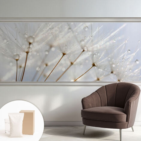 Carta Da Parati - Murale Alla Moda Decorazione - Camera Da Letto - Con Colla Gratuita Tarassaco rosa 250x104 cm