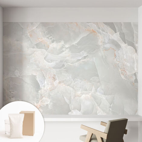 Carta Da Parati - Murale Alla Moda Decorazione - Camera Da Letto - Con Colla Gratuita Texture effetto marmo 152x104 cm