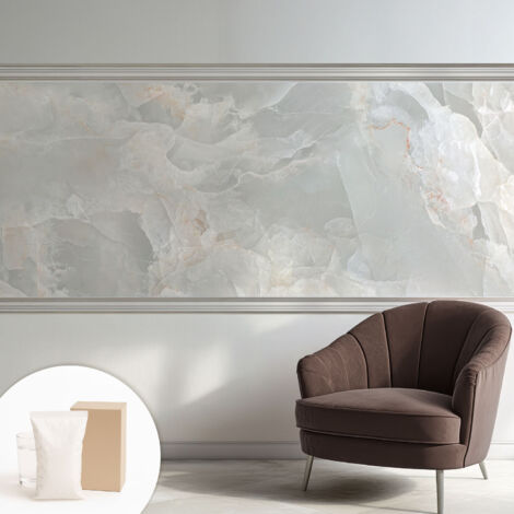 Carta Da Parati - Murale Alla Moda Decorazione - Camera Da Letto - Con Colla Gratuita Texture effetto marmo 250x104 cm