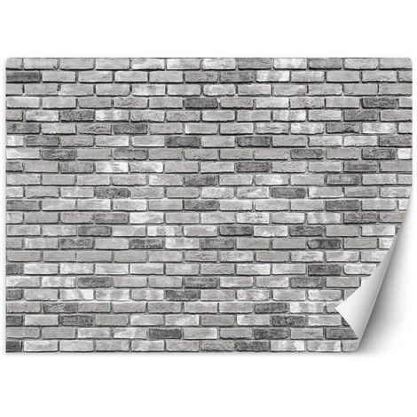 Carta Da Parati, Muro di mattoni grigio - 450x315