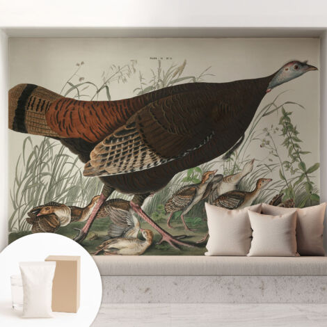 Carta Da Parati Non Tessuto - Con Colla Gratuita - Con Motivi Moderni - Design Elegante Per Pareti Armonia naturale 208x146 cm