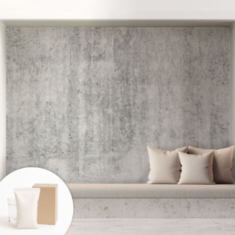 Carta Da Parati Non Tessuto - Con Colla Gratuita - Con Motivi Moderni - Design Elegante Per Pareti Muro in cemento 208x146 cm