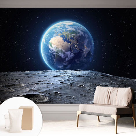 Carta Da Parati Non Tessuto - Con Colla Gratuita - Con Motivi Moderni - Design Elegante Per Pareti Panorama cosmico 312x219 cm