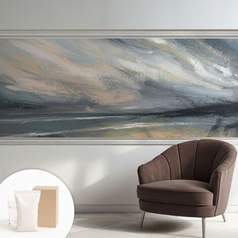 Carta Da Parati Non Tessuto - Con Colla Inclusa per Camera da Letto - Facile da Applica - Motivo decorativo Calma mattutina 250x104 cm