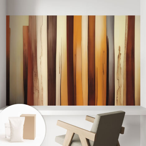 Carta Da Parati Non Tessuto - Con Colla Inclusa per Camera da Letto - Facile da Applica - Motivo decorativo Trama astratta 104x70 cm