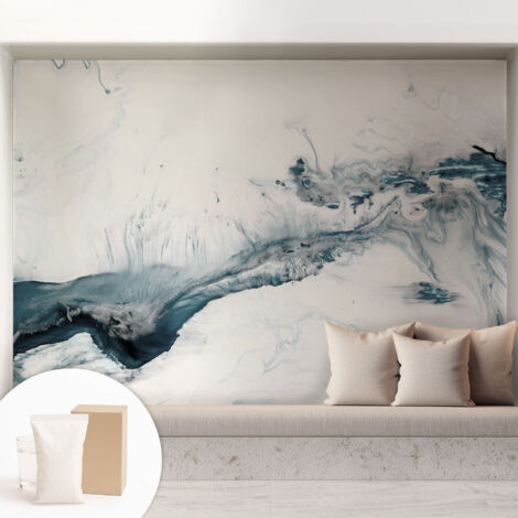 Carta Da Parati - Non Tessuto - Con Colla Inclusa - Per Interni - Ecologica - Con Ingresso - Soggiorno eleganza astratta 208x146 cm