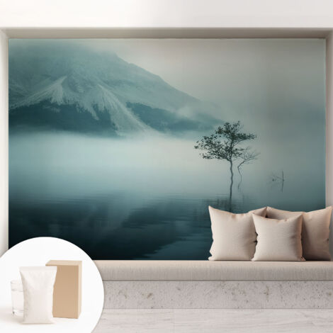 Carta Da Parati - Non Tessuto - Con Colla Inclusa - Per Interni - Ecologica - Con Ingresso - Soggiorno Misticismo della natura 208x146 cm