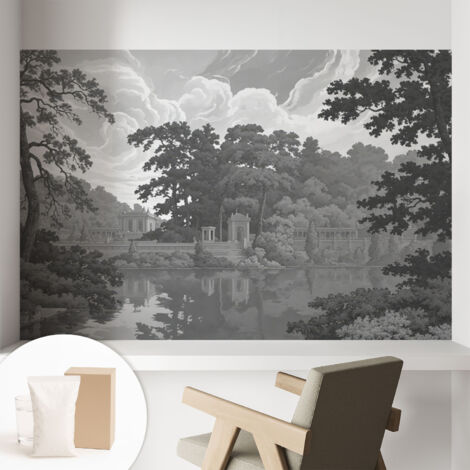 Carta Da Parati - Non Tessuto - Con Colla Inclusa - Per Interni - Ecologica - Con Ingresso - Soggiorno Paesaggio naturale 104x70 cm